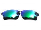 Galaxylense replacement for Oakley Fast Jacket XL Green Color Polarized